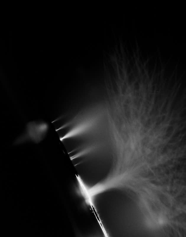 Marie-Jeanne Musiol, Miroir du cosmos # 8, 2006, impression numérique sur film transparent, 43 x 36 cm, édition de 7