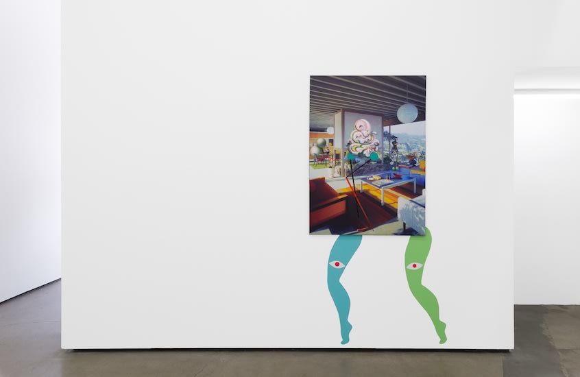 Ad Minoliti: G.S.F.C. 2.0 (geometrical sci-fi cyborg)