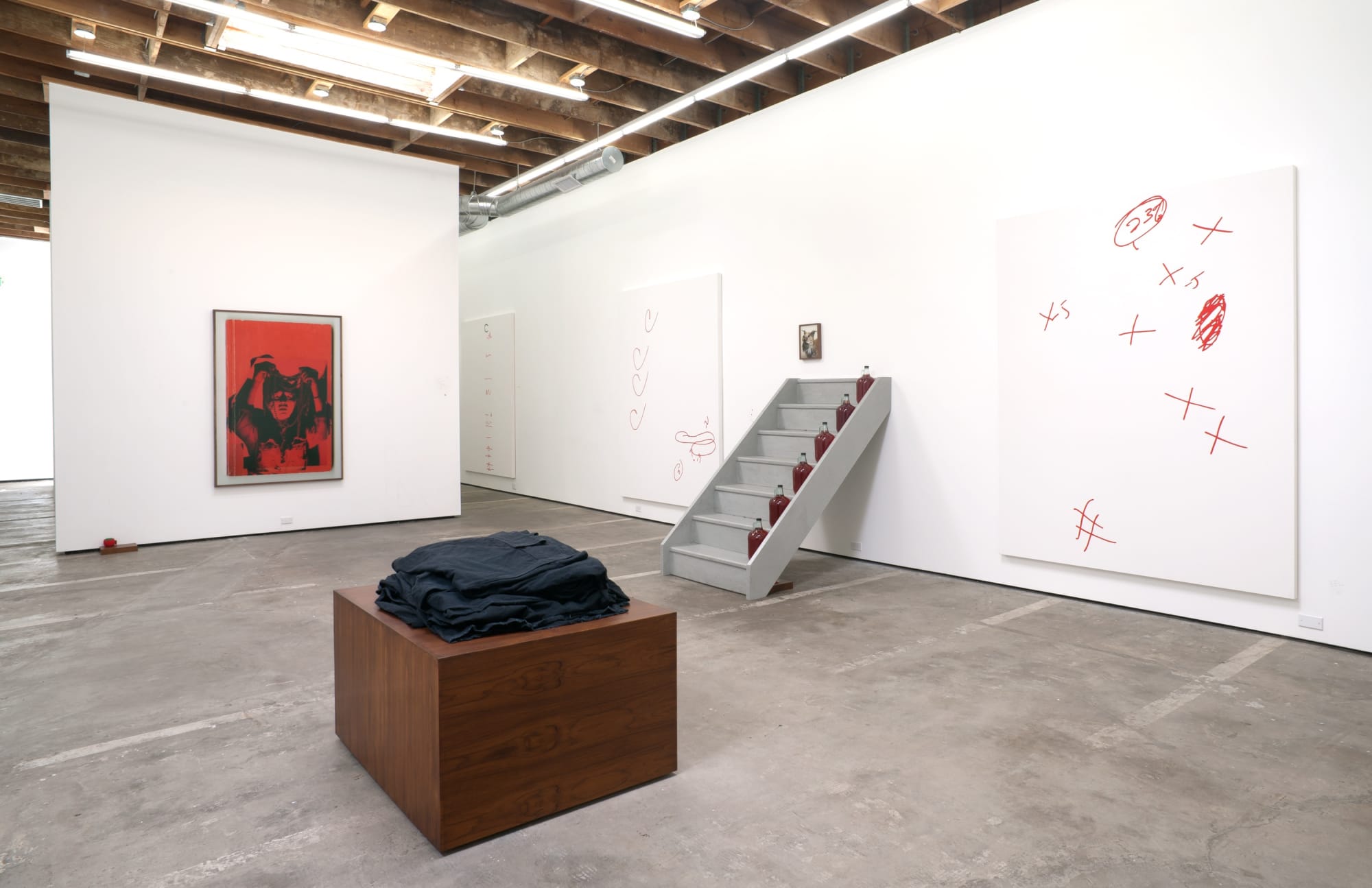 A Stack of Black Pants