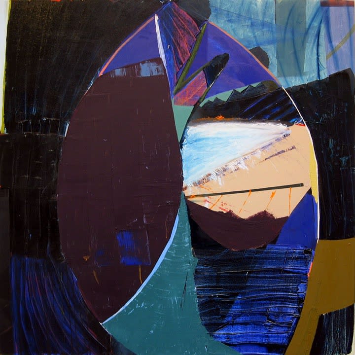 Alison Fox Beatrice Bay Bay, 2006, Oil on canvas, 46 x 46 inches