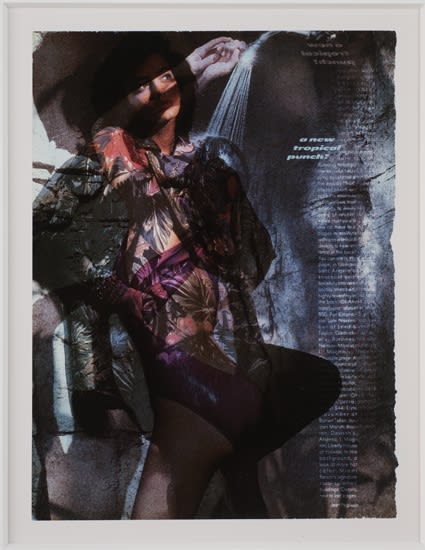 Robert Heinecken, P.P. Two Women O, 1990