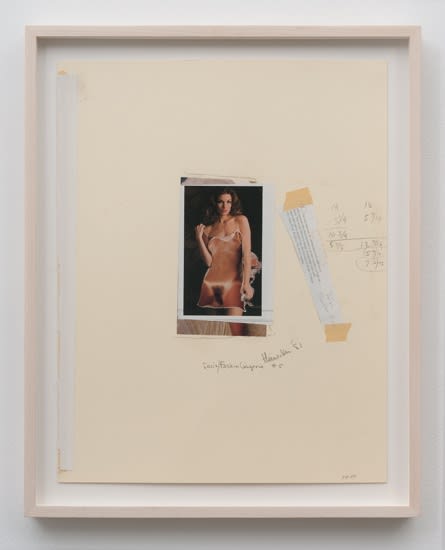 Robert Heinecken, Socio Fashio Lingerie #5, 1981