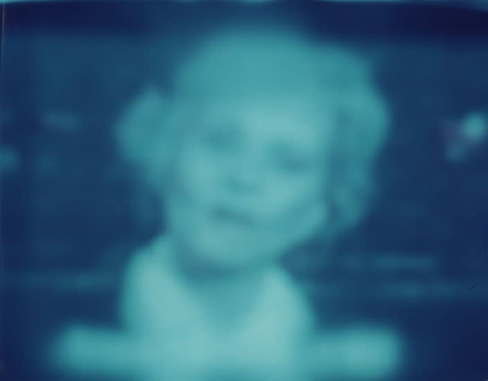 Robert Heinecken, Misc...Newswoman (Purple), 1984