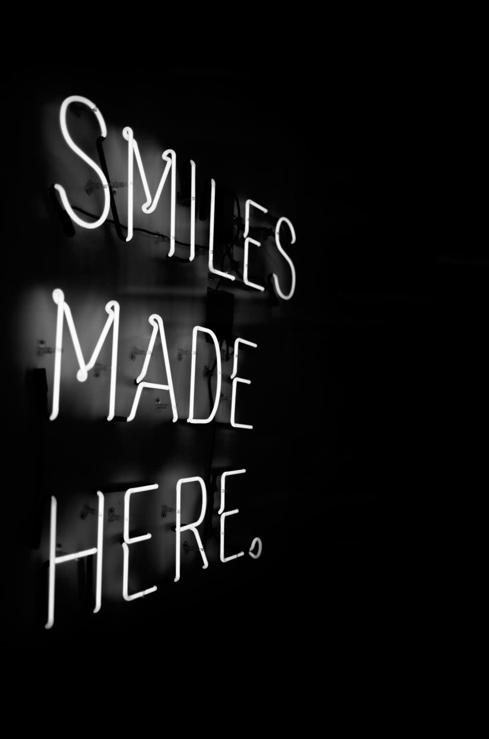 "SMILES MADE HERE" NEW YORK CITY 2021 Picture by Phil Penman