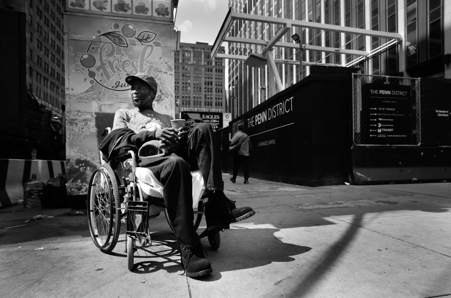 "COLUMBUS BY PENN STATION" NEW YORK CITY 2021 Picture by Phil Penman