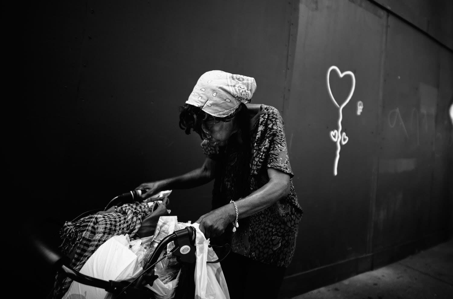 "LADY ON 6TH AVENUE" NEW YORK CITY 2021 Picture by Phil Penman
