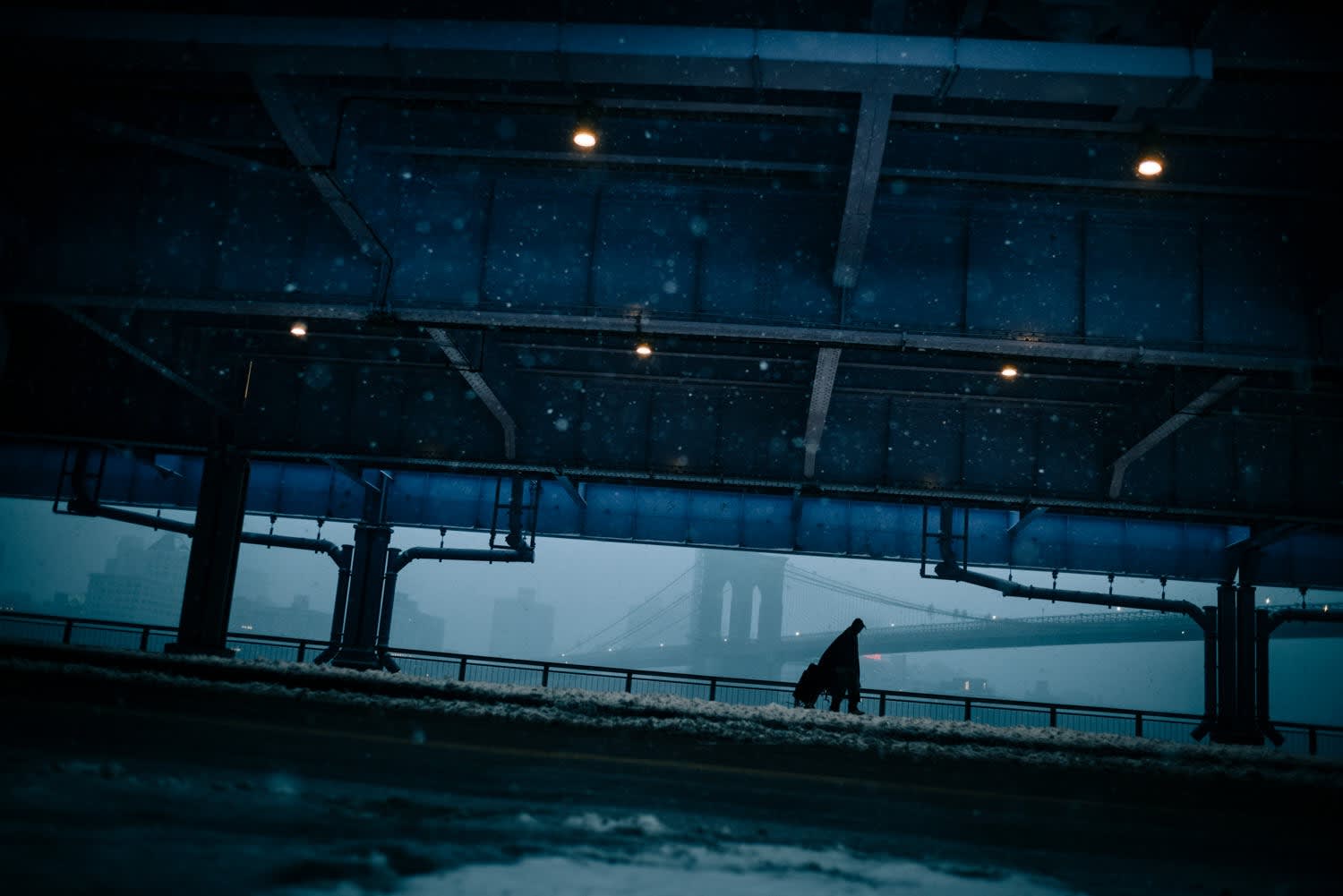 "UNDER THE FDR #2 " NEW YORK CITY 2021 Picture by Phil Penman