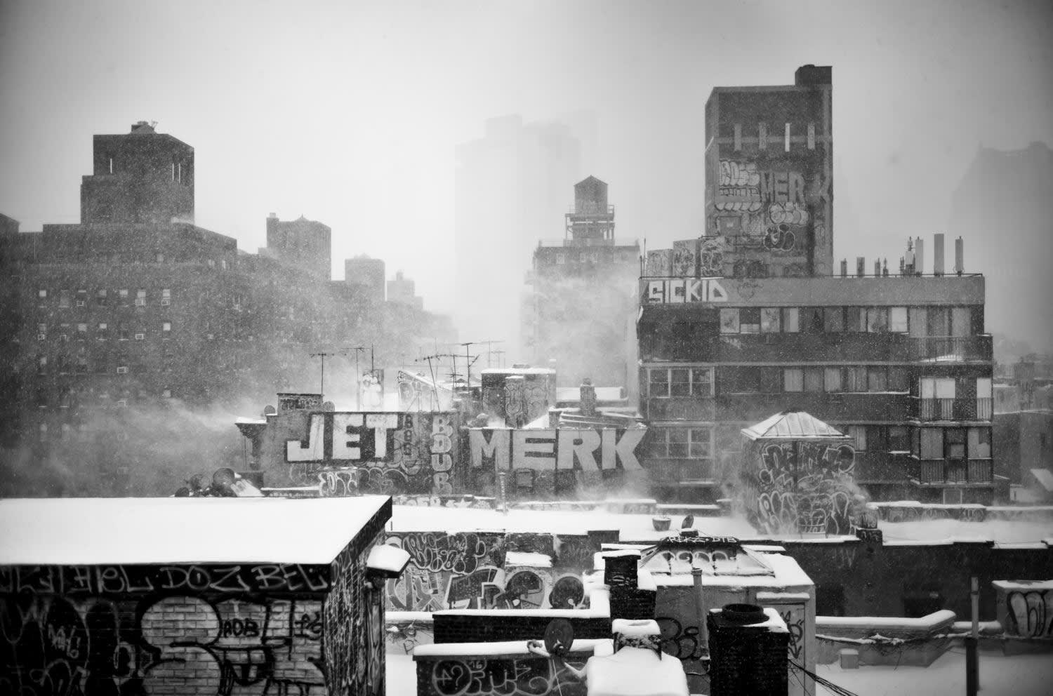 "downtown SNOWSTORM " NEW YORK CITY 2021 Picture by Phil Penman