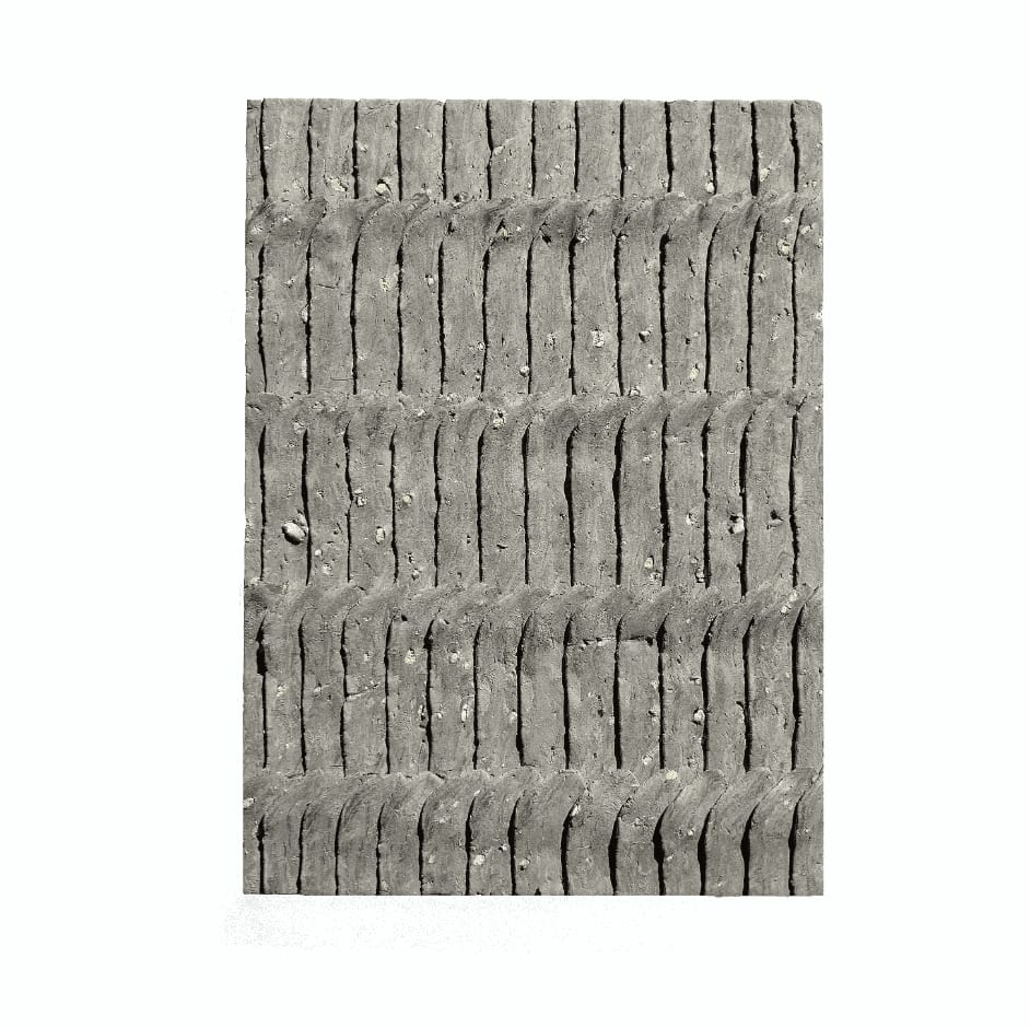 Albano Hernández 2022 P.22.08 29.7 x 21 cm Clay, Waste Materials and Acrylic on Woodboard