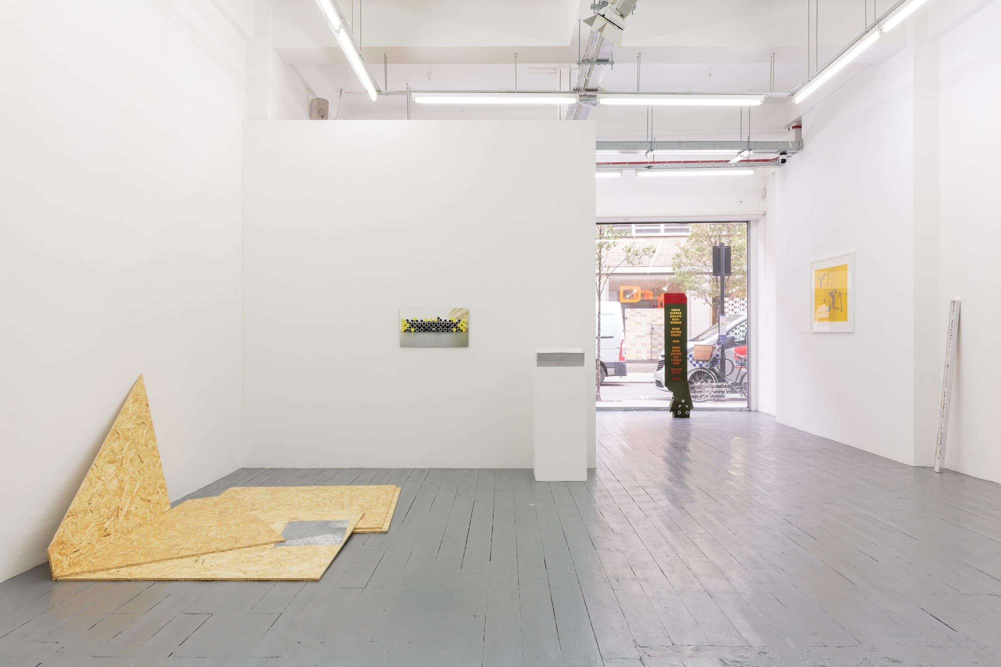 Fiona Banner, Barry Flanagan, Toby Tobias Kidd, John Latham, Cally Spooner, Anne Tallentire