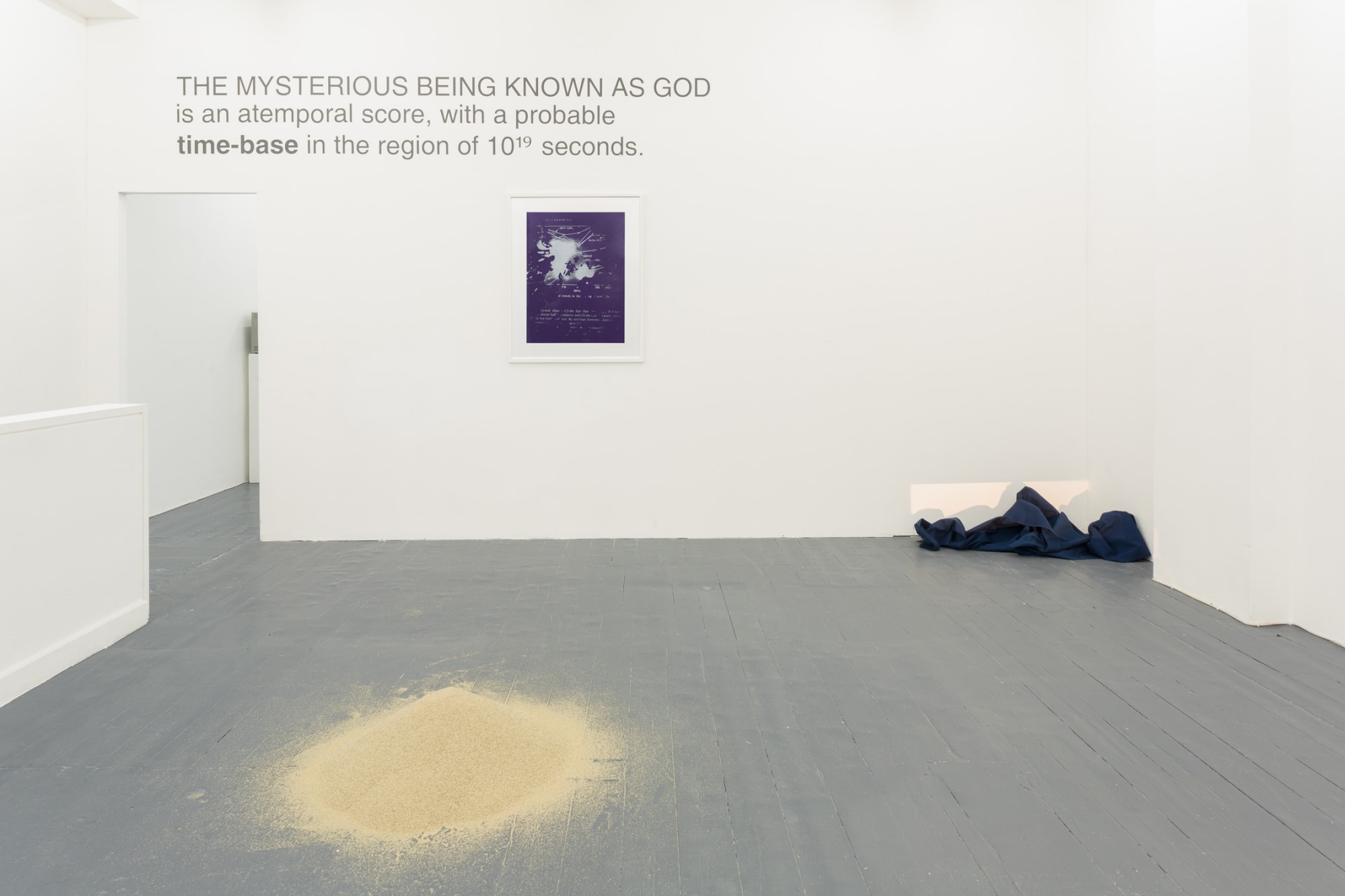 Fiona Banner, Barry Flanagan, Toby Tobias Kidd, John Latham, Cally Spooner, Anne Tallentire