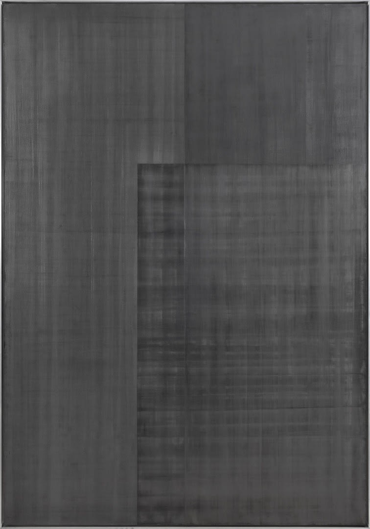 Untittled 2019 Graphite on canvas 230 x 160 cm