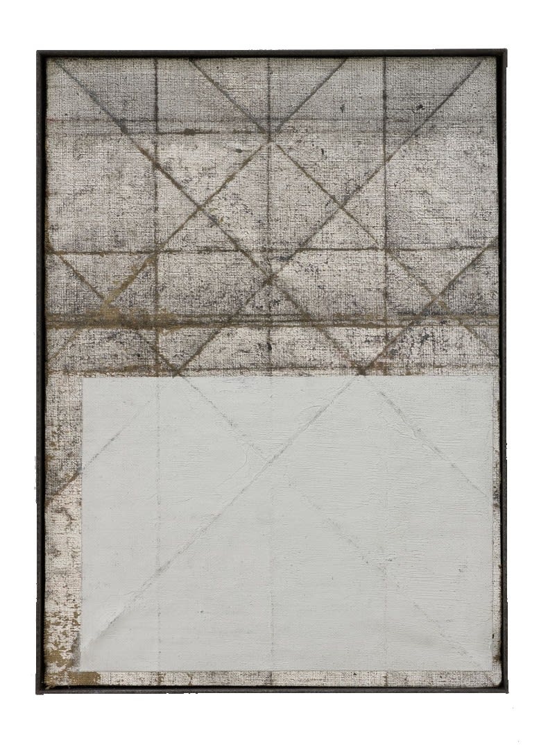 Untitled 2020 Oil on canvas(steel framed) 46 x 33 cm