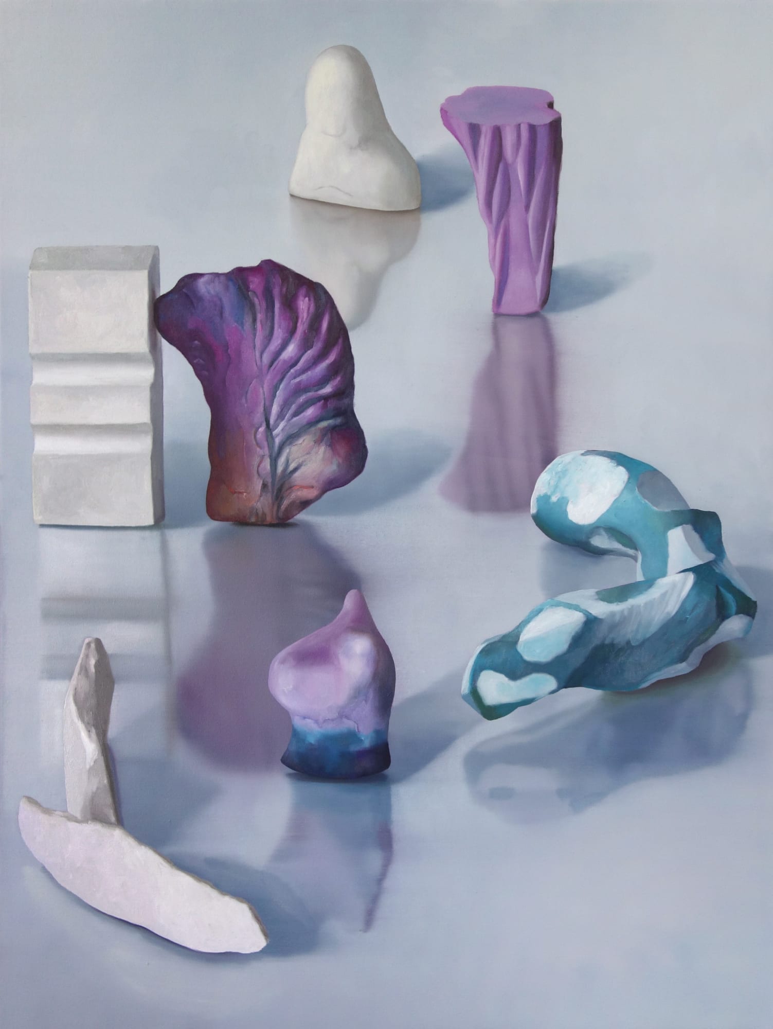 Maude Maris, Serpentine, 2019, Oil On Canvas, 120x90cm.