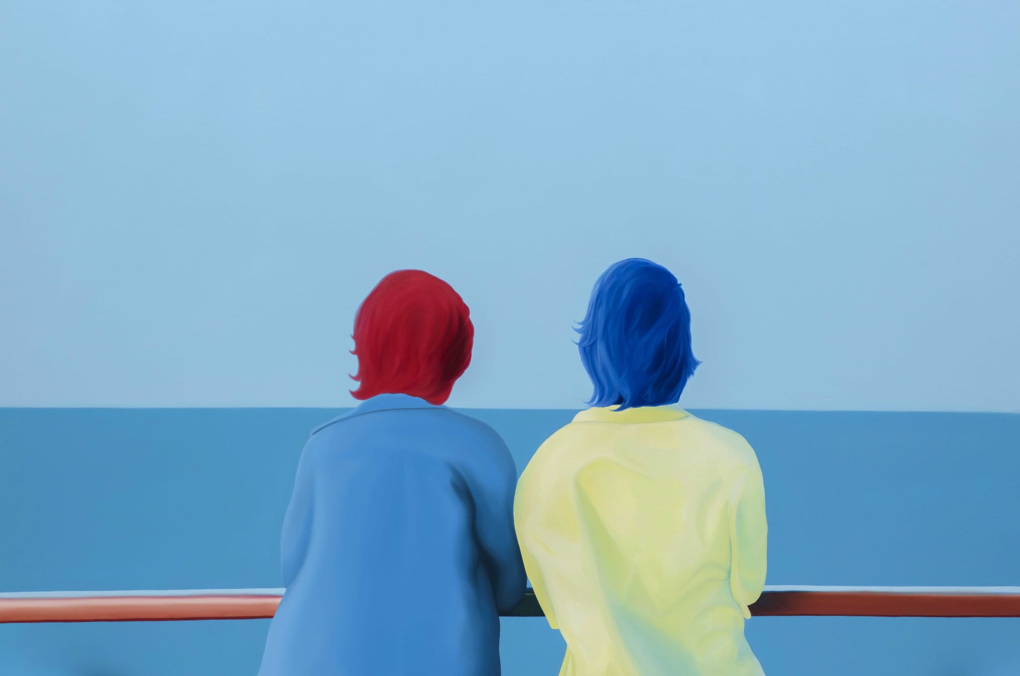 Özer Toraman Endless 2021 Oil on canvas 130 x 200 cm