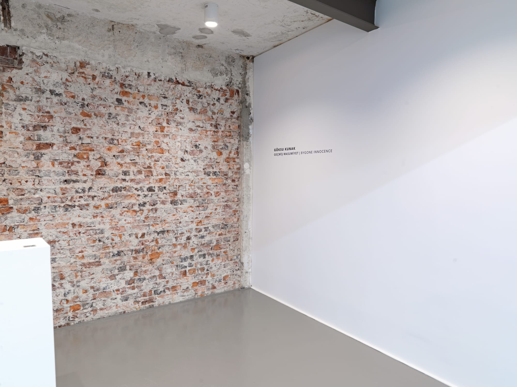 GÖKSU KUNAK, BYGONE INNOCENCE