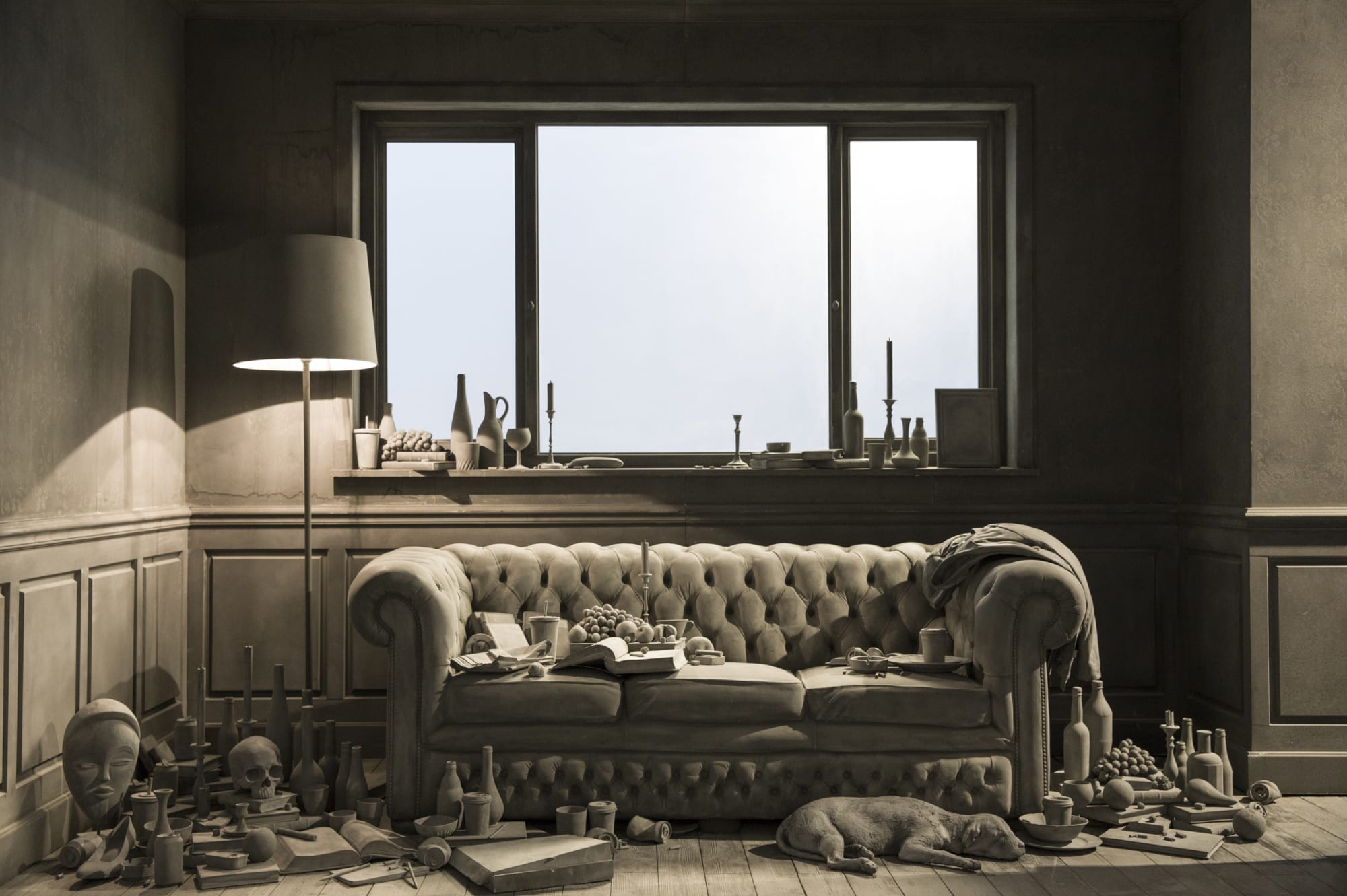 HANS OP DE BEECK, SLEEPING GIRL