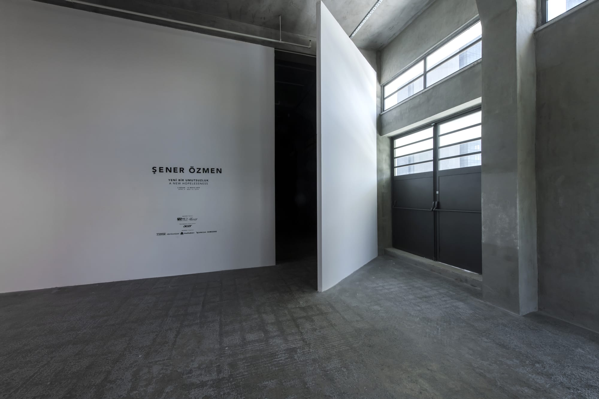 ŞENER ÖZMEN, A NEW HOPELESSNESS