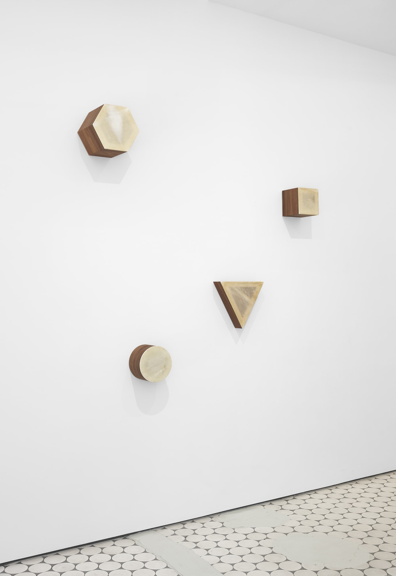 RESONATING SPACE (ROUND DRUM, HEXAGON DRUM, TRIANGLE DRUM, SQUARE DRUM), 2021