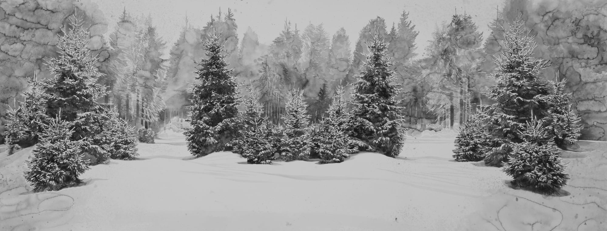 Snow landscape (7), 2017