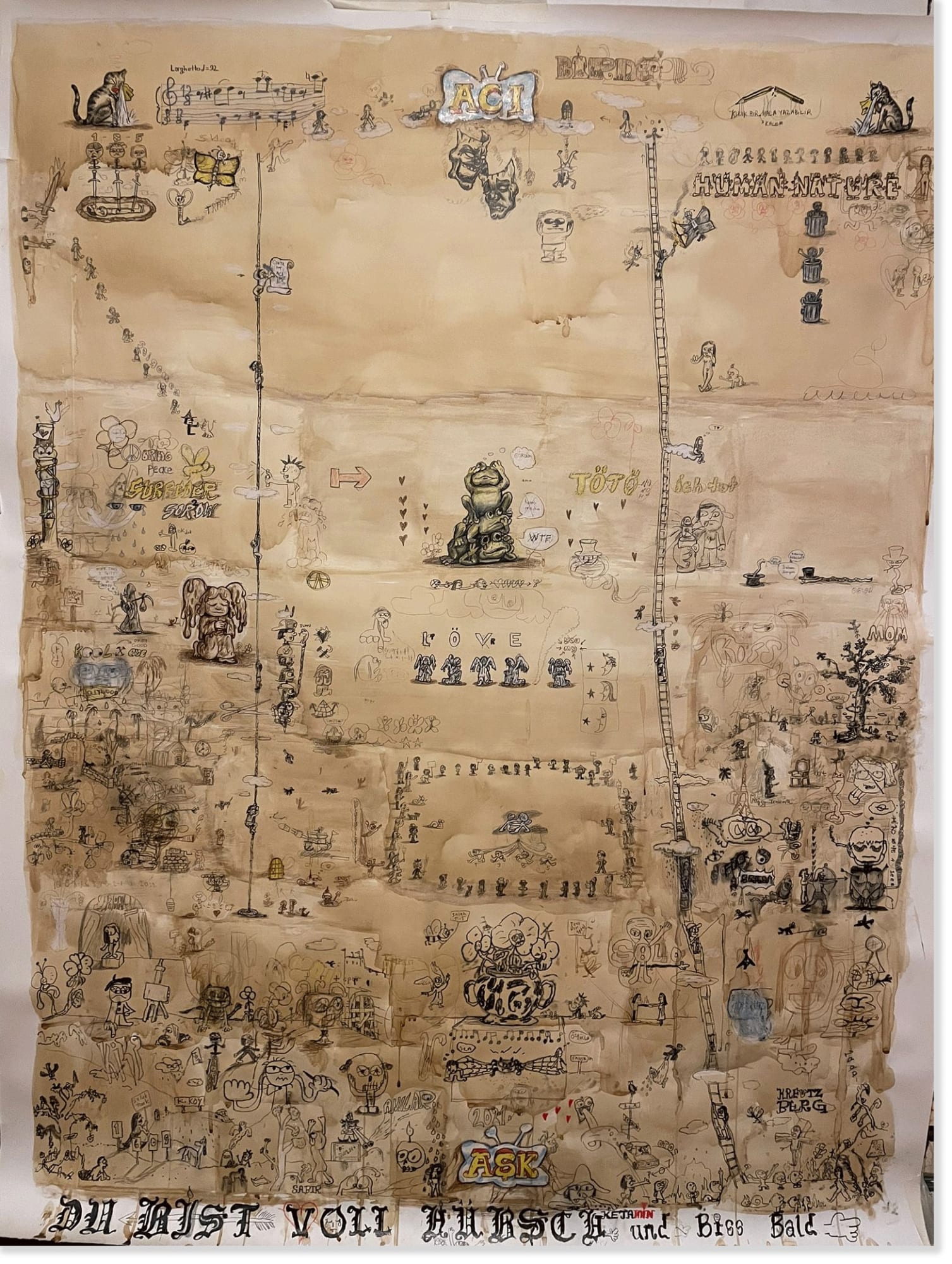 BITTER LOVE (BROKEN CRAYONS STILL COLOR), 2022