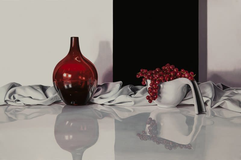 Elena Molinari "Red Tide" Oil on canvas 97 x 146 cm