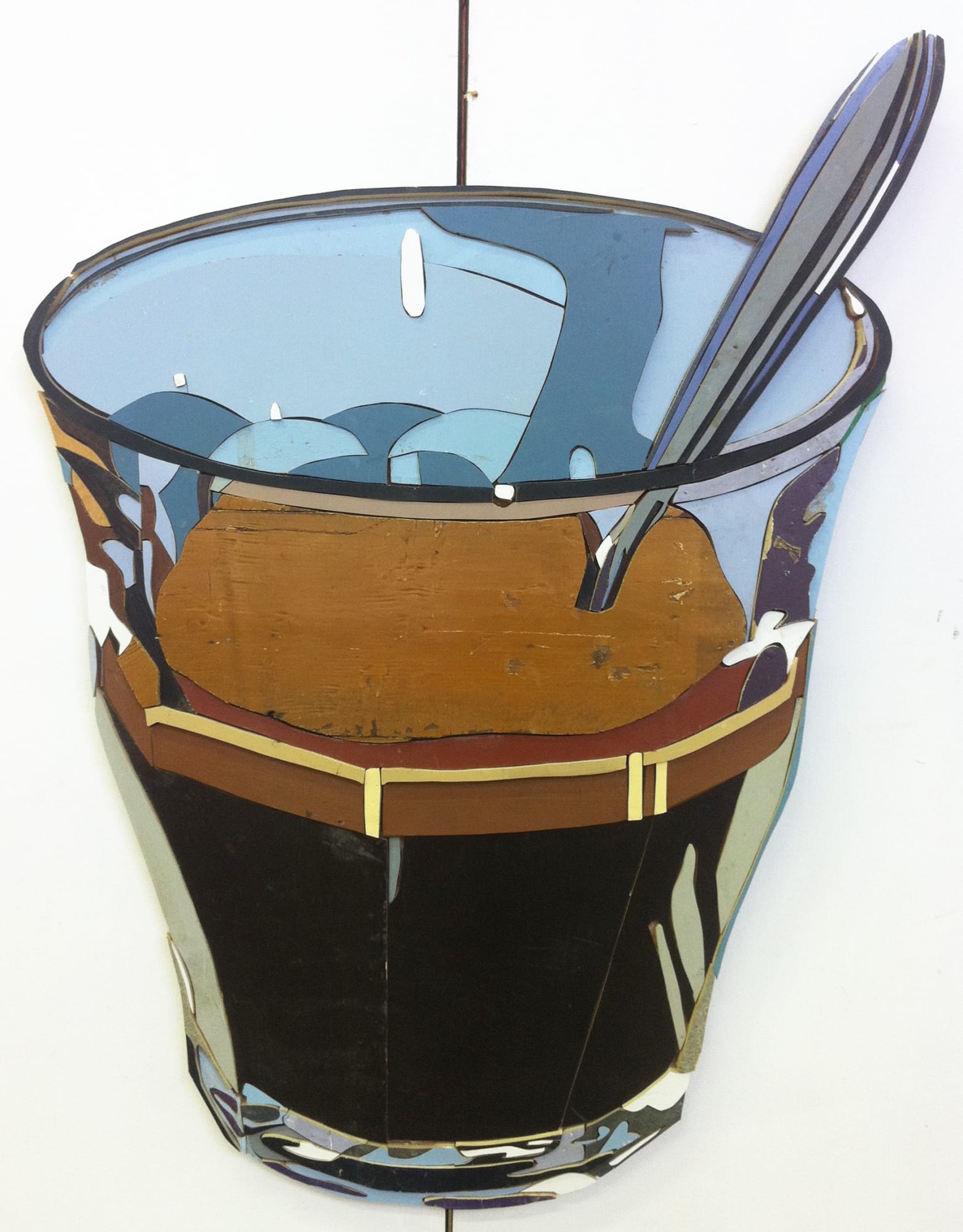 Modern Icons in Old Wood