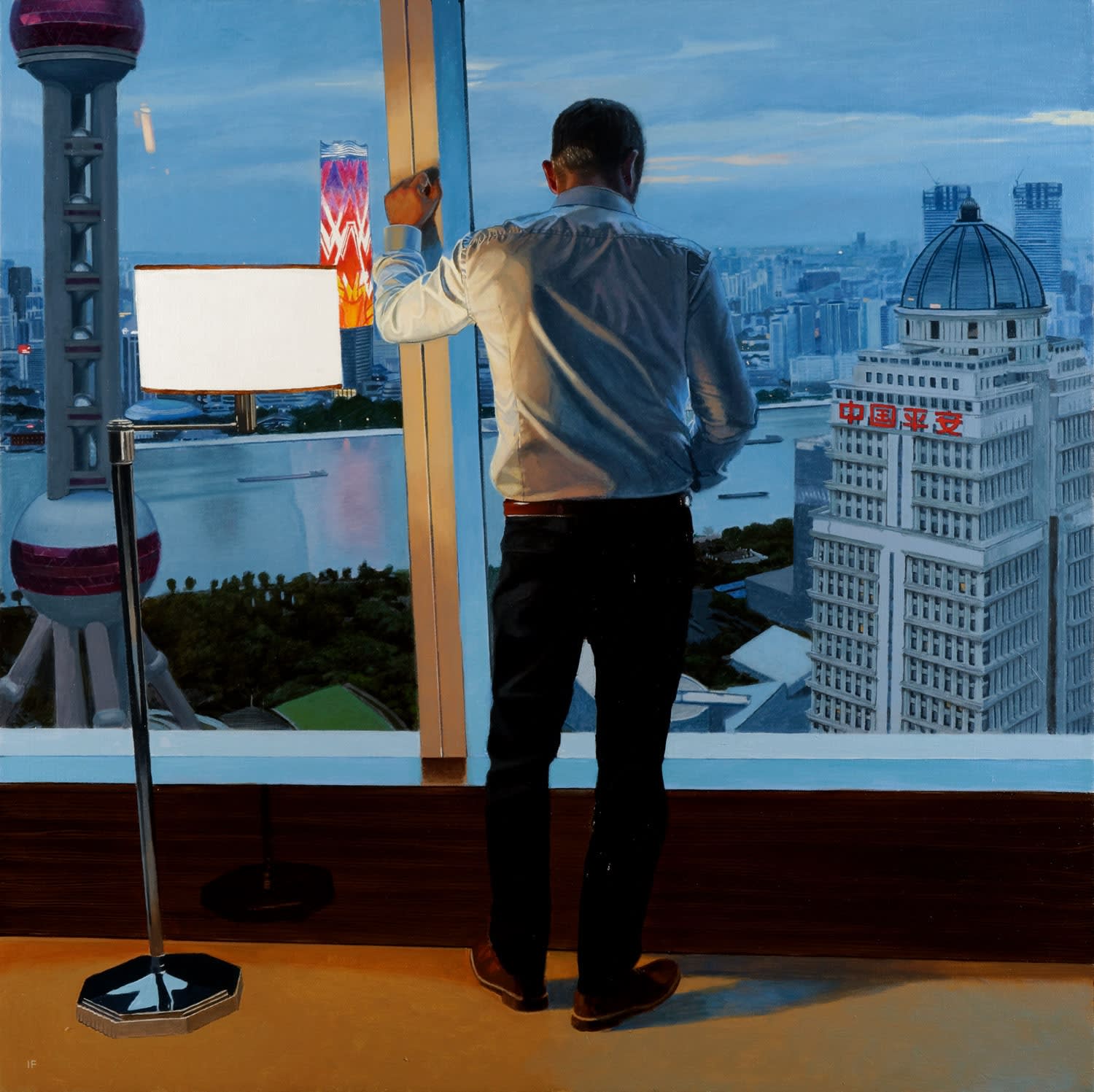 Iain Faulkner, Pudong Window, 2017
