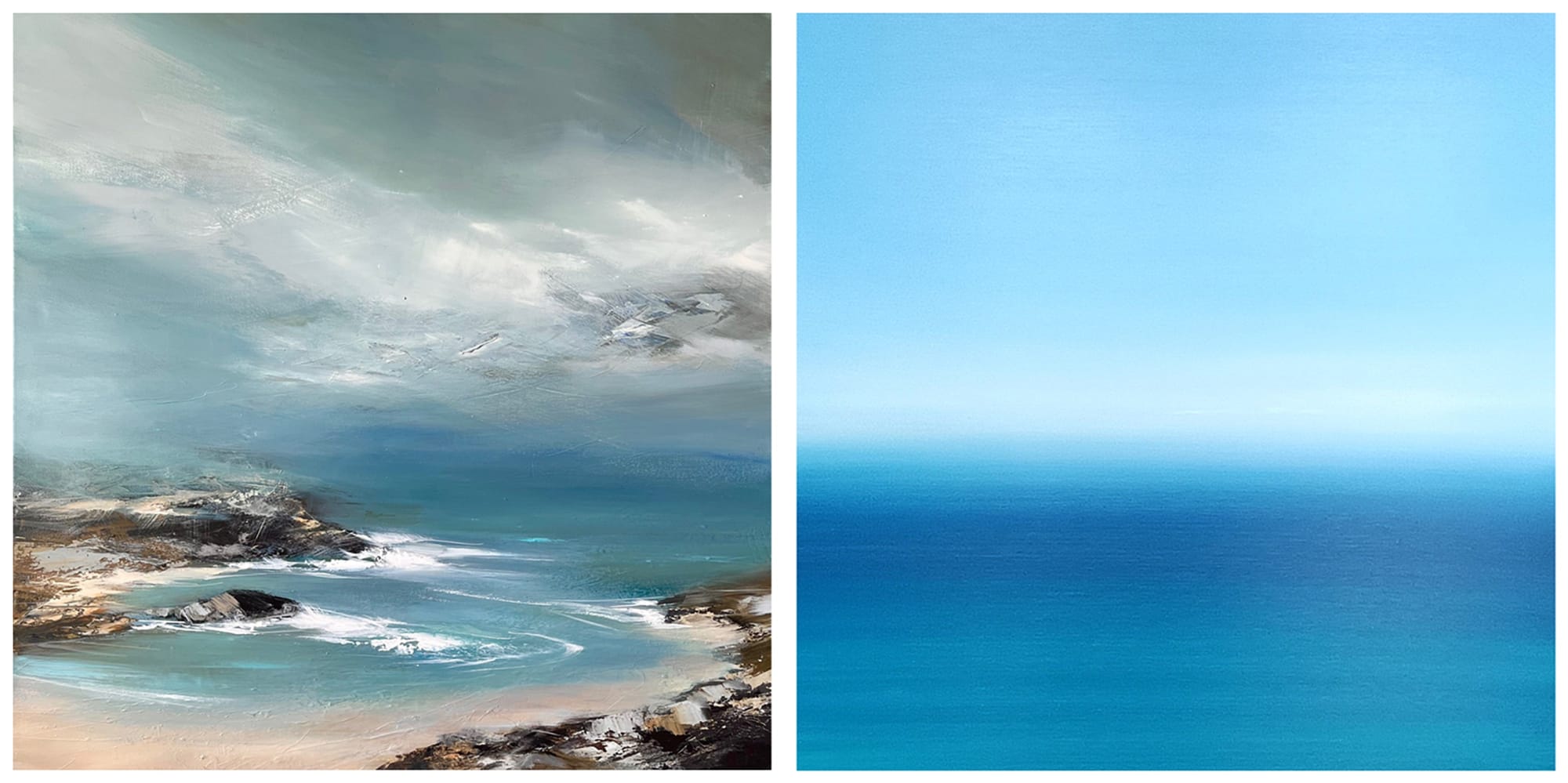 AZURE SEA AND SKY : MARTYN PERRYMAN and JENNY HIRST