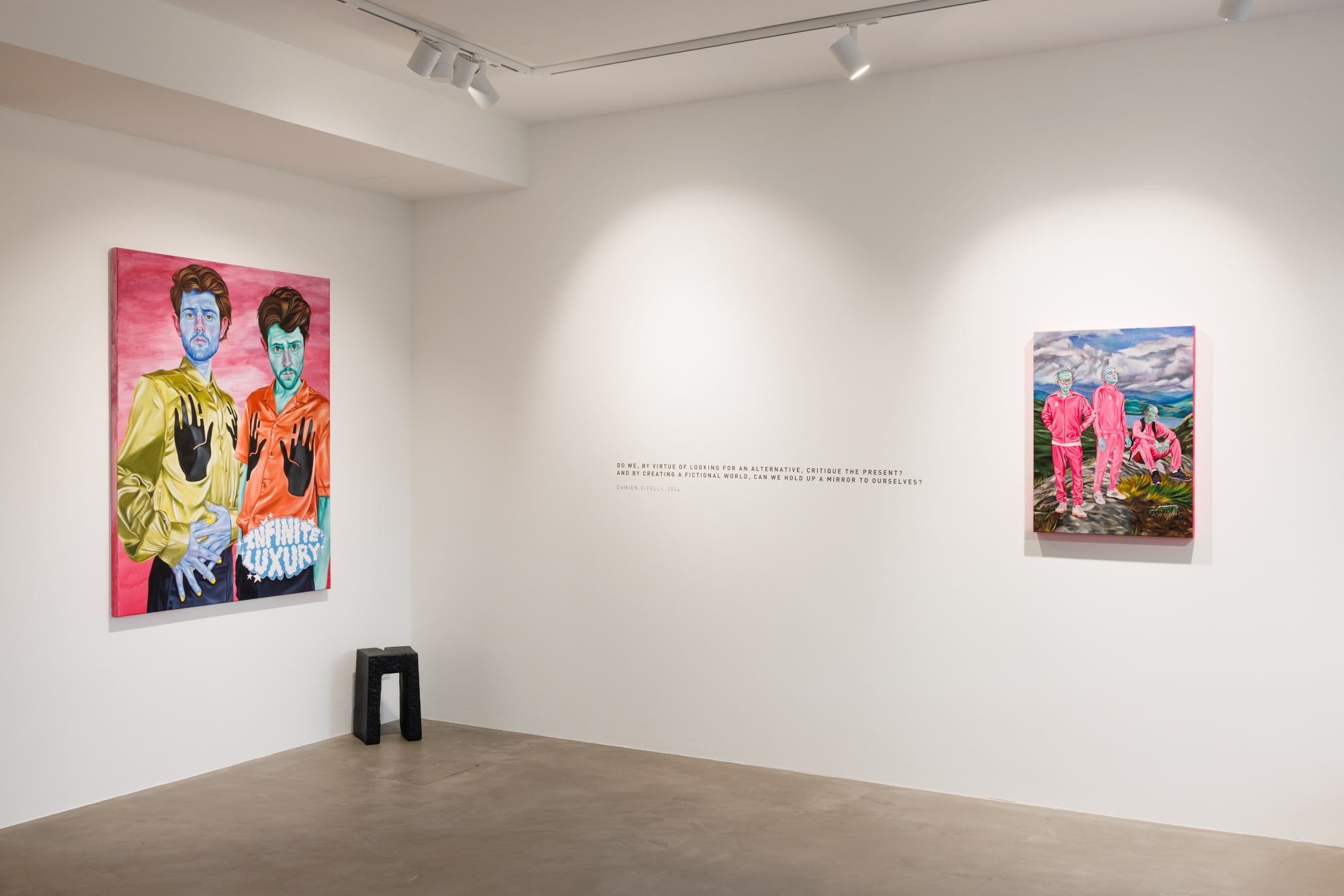 Damien Cifelli, The Thing Beyond: Adventures in Tarogramma, Installation views at PULPO GALLERY, photo credit: Thomas Dashuber & PULPO GALLERY