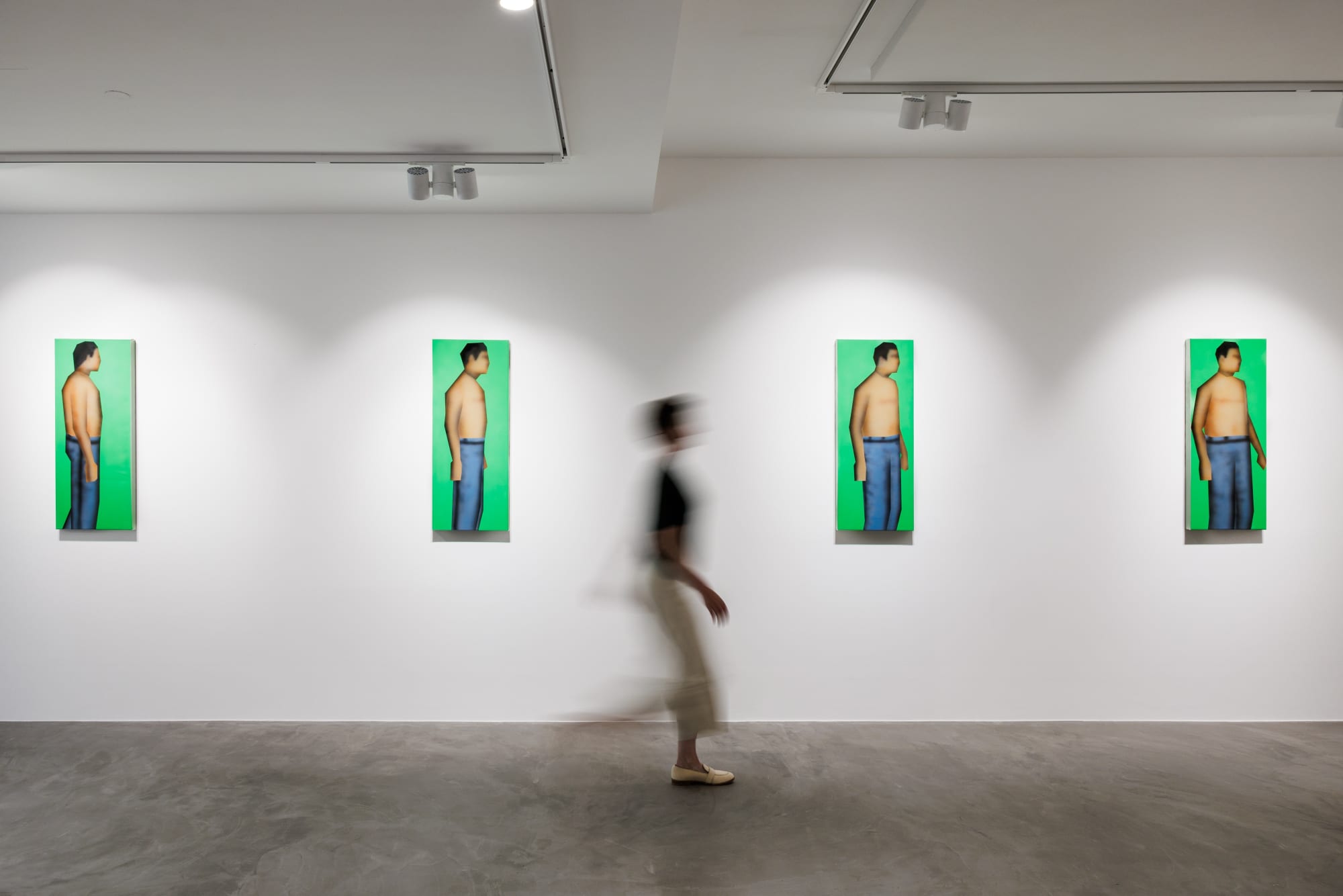 Gao Hang, You See? You are also simulated. 2024 at PULPO GALLERY, Installation view