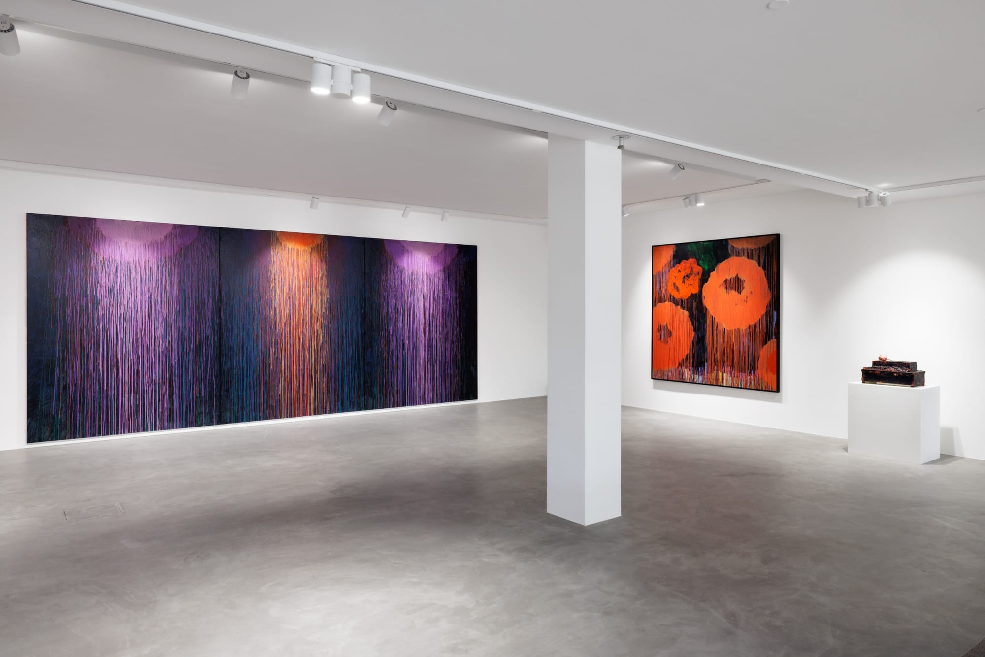 Julien Jaca - Blossom of a Lost World (2025) Installation view at PULPO GALLERY
