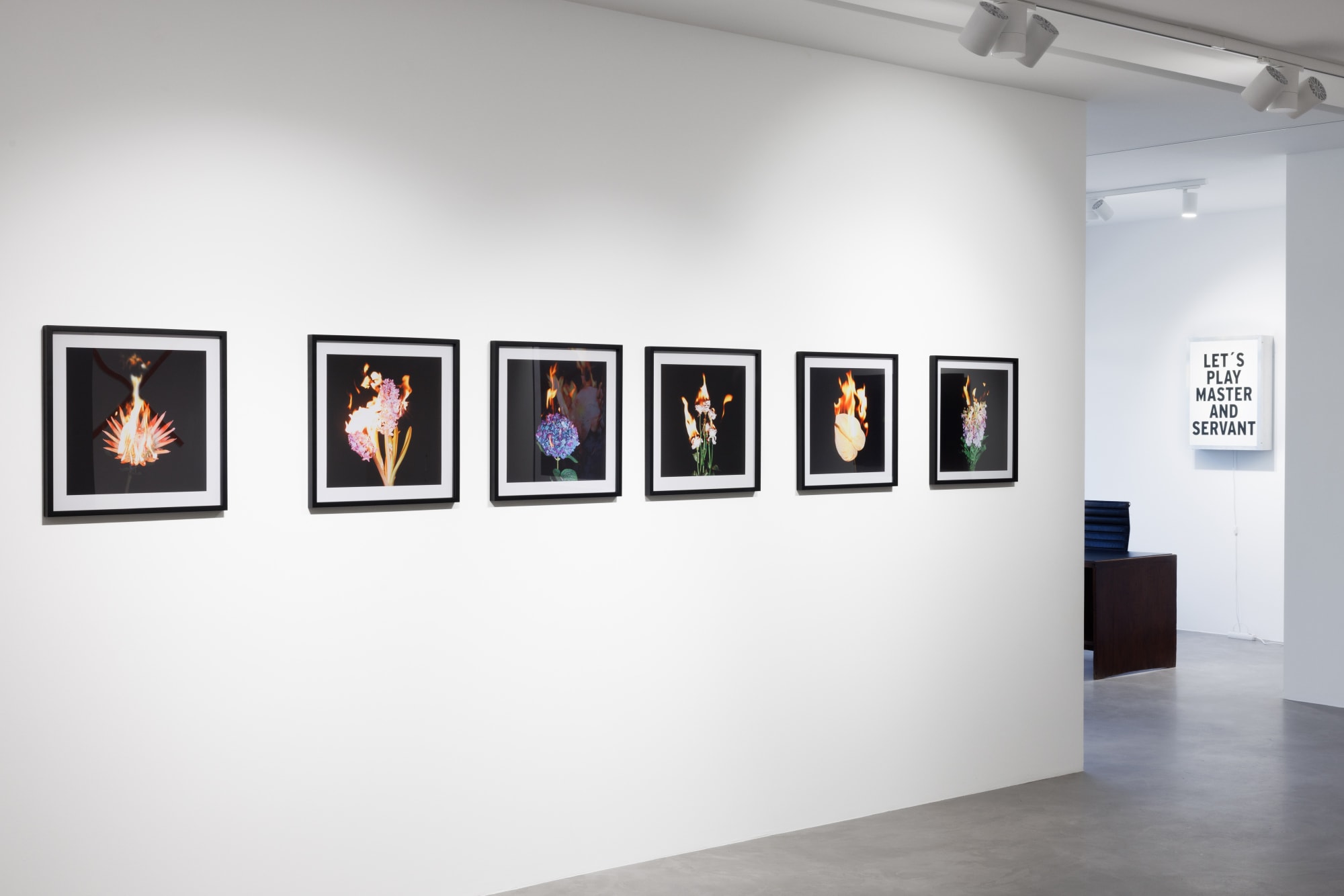 Installation view NYC | MUC | BER : Destionation Murnau with works by Marco Stanke and Michael Ullrich alongside selected paintings of NY-based artist Judy Rifka. PULPO GALLERY 2024.