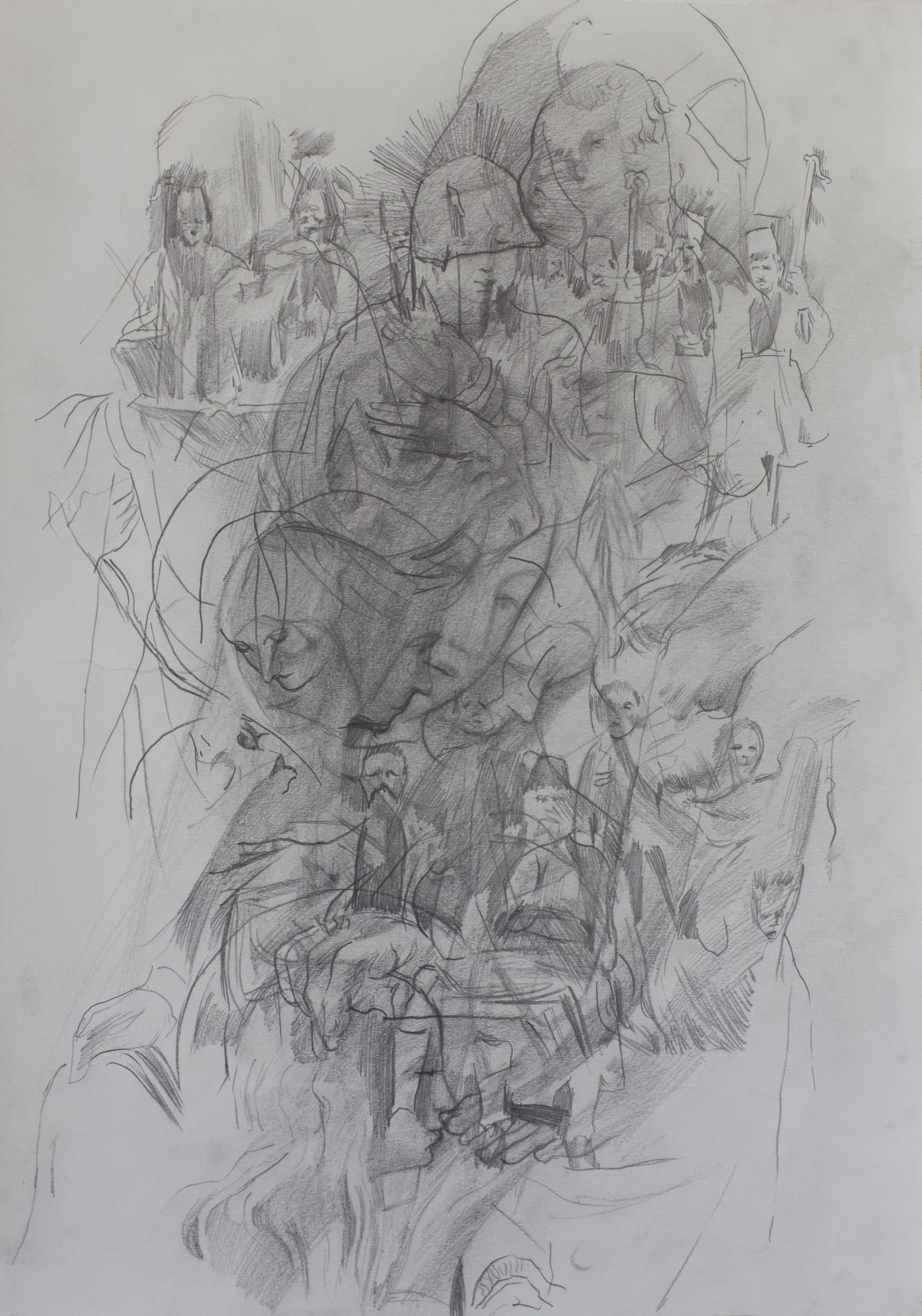 CIPRIAN MUREȘAN, UNTITLED (SKETCH FROM FRA ANGELICO), 2022