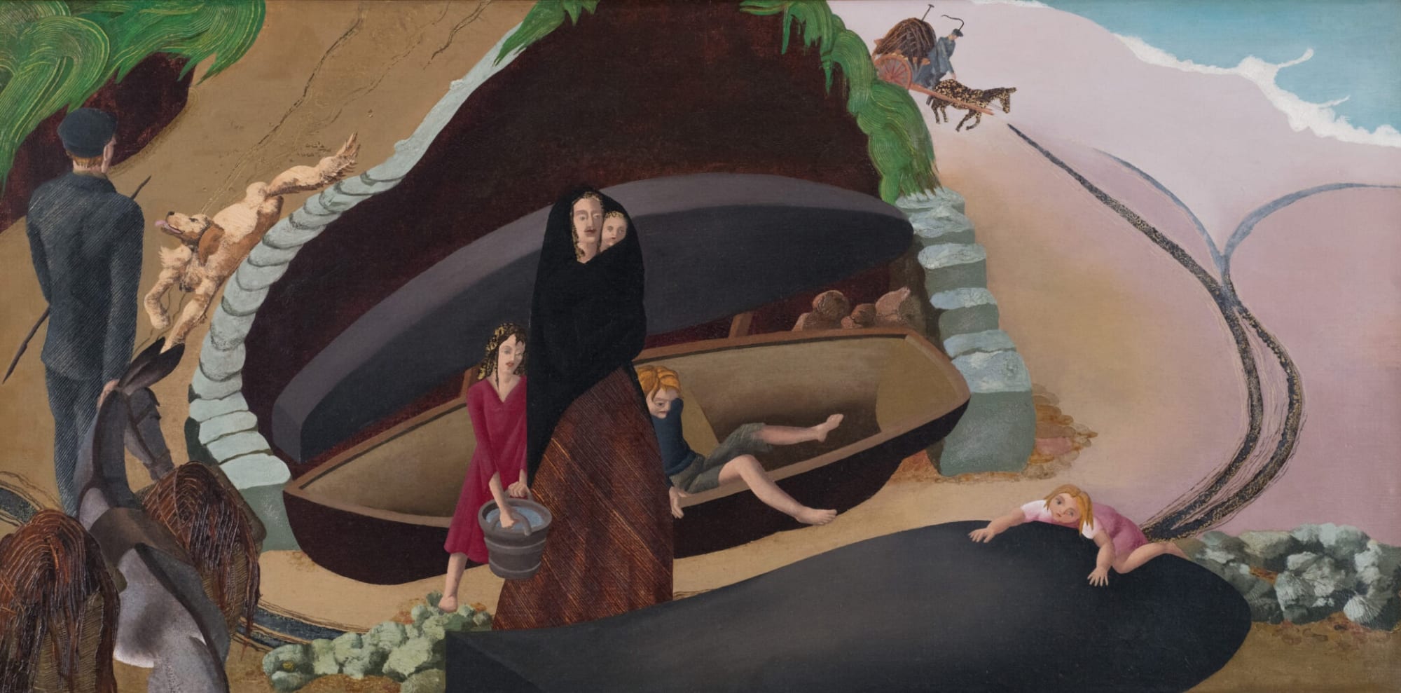 ITHELL COLQUHOUN, KELP GATHERING, 1949