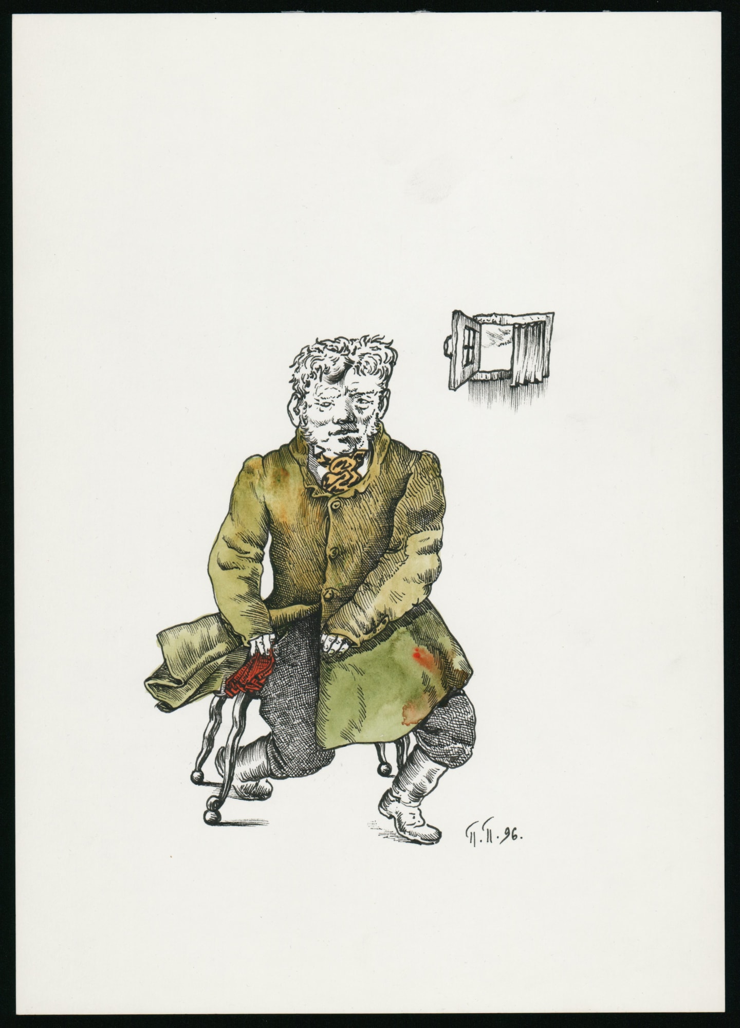 A GOGOL CHARACTER, 1996