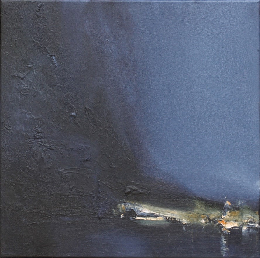 Ørnulf Opdahl, Ferry landing at night, 2020