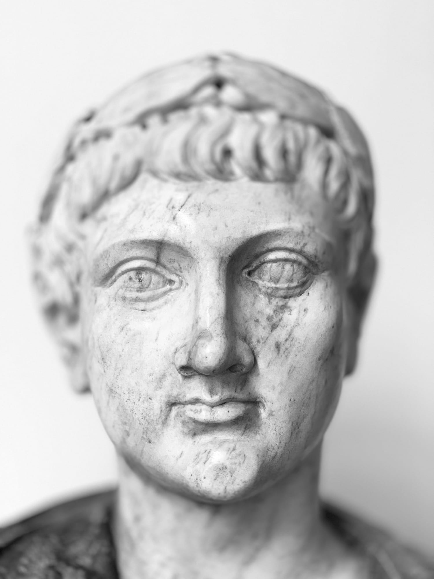 Diana Matar, From the series Tête à Tête, No.58 Unidentified Portrait, 2019