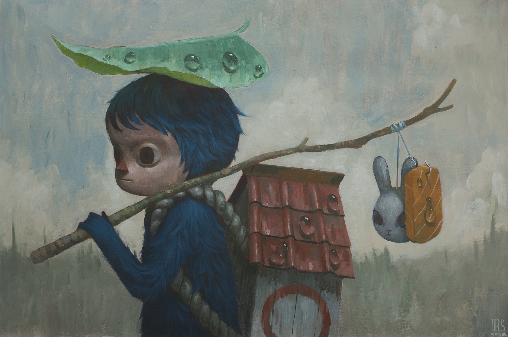 Mark Santos, Out for a Walk, 2020