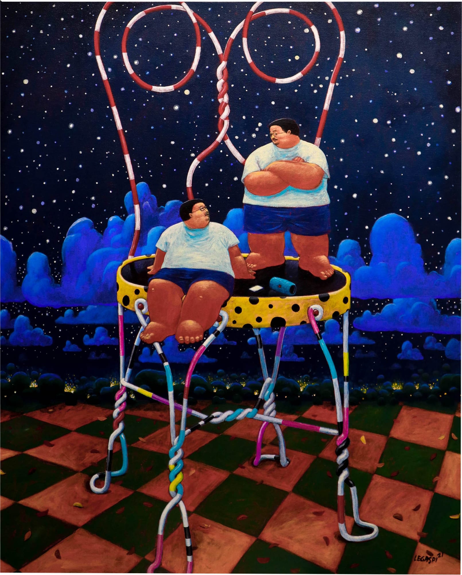 Raymond Legaspi, Is this surreal or witty?, 2021