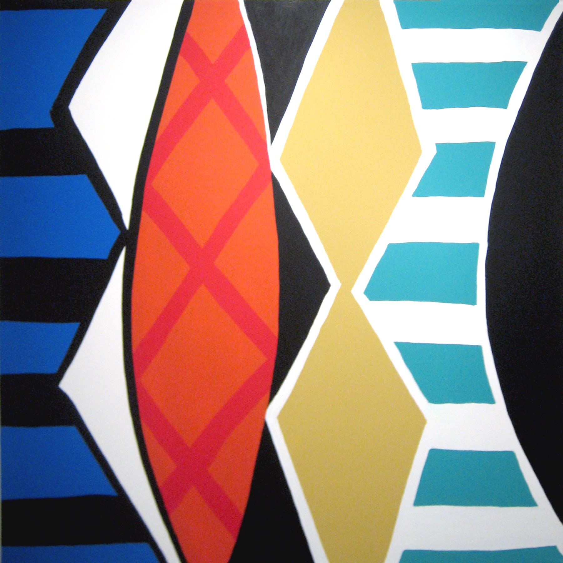 Kim MacConnel | Woman With Mirror