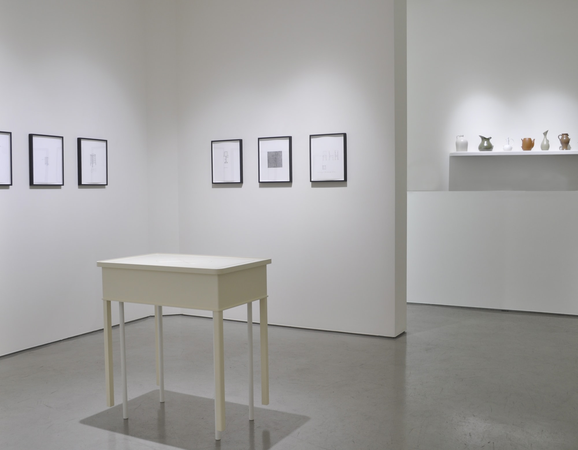ROY MCMAKIN | Some Drawings and a Table