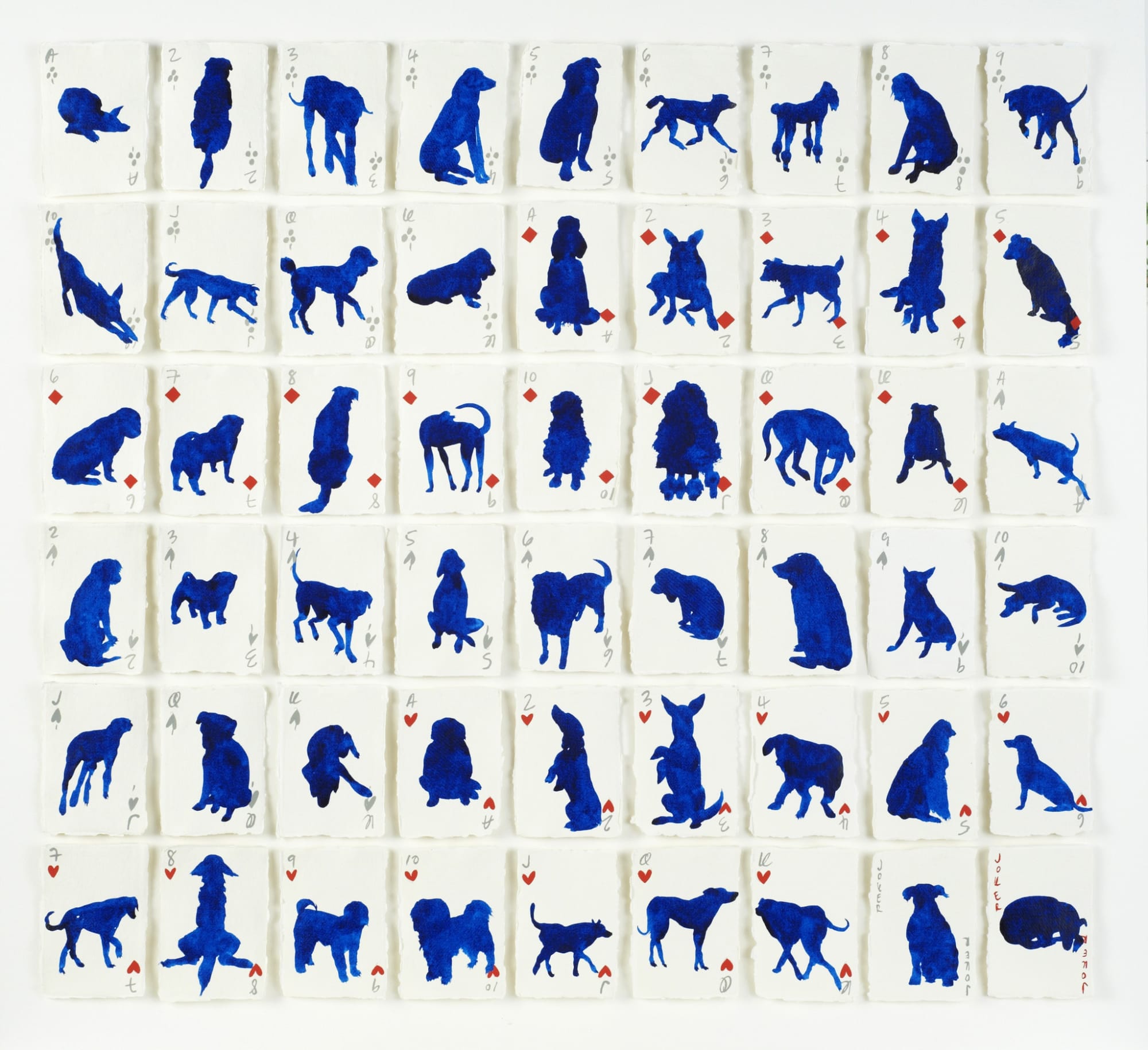 Holly Frean, A Pack of Dogs No.5, 2015