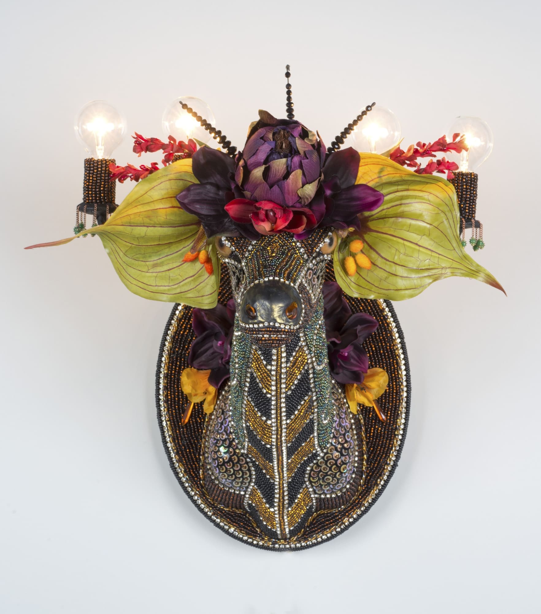 Nancy Josephson, Dear Head Sconce, 2015