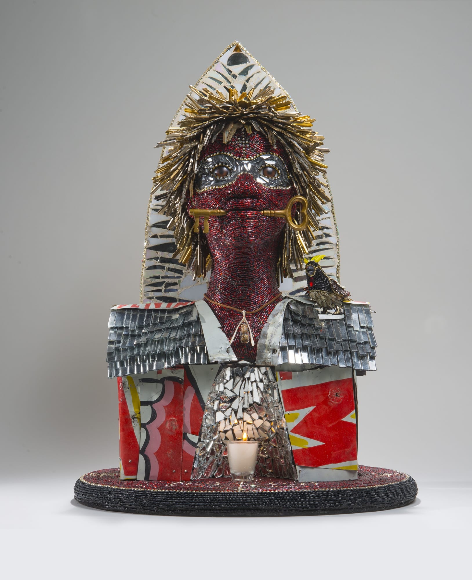 Nancy Josephson, Legba at the Amen Clinic Spirit Head, 2015