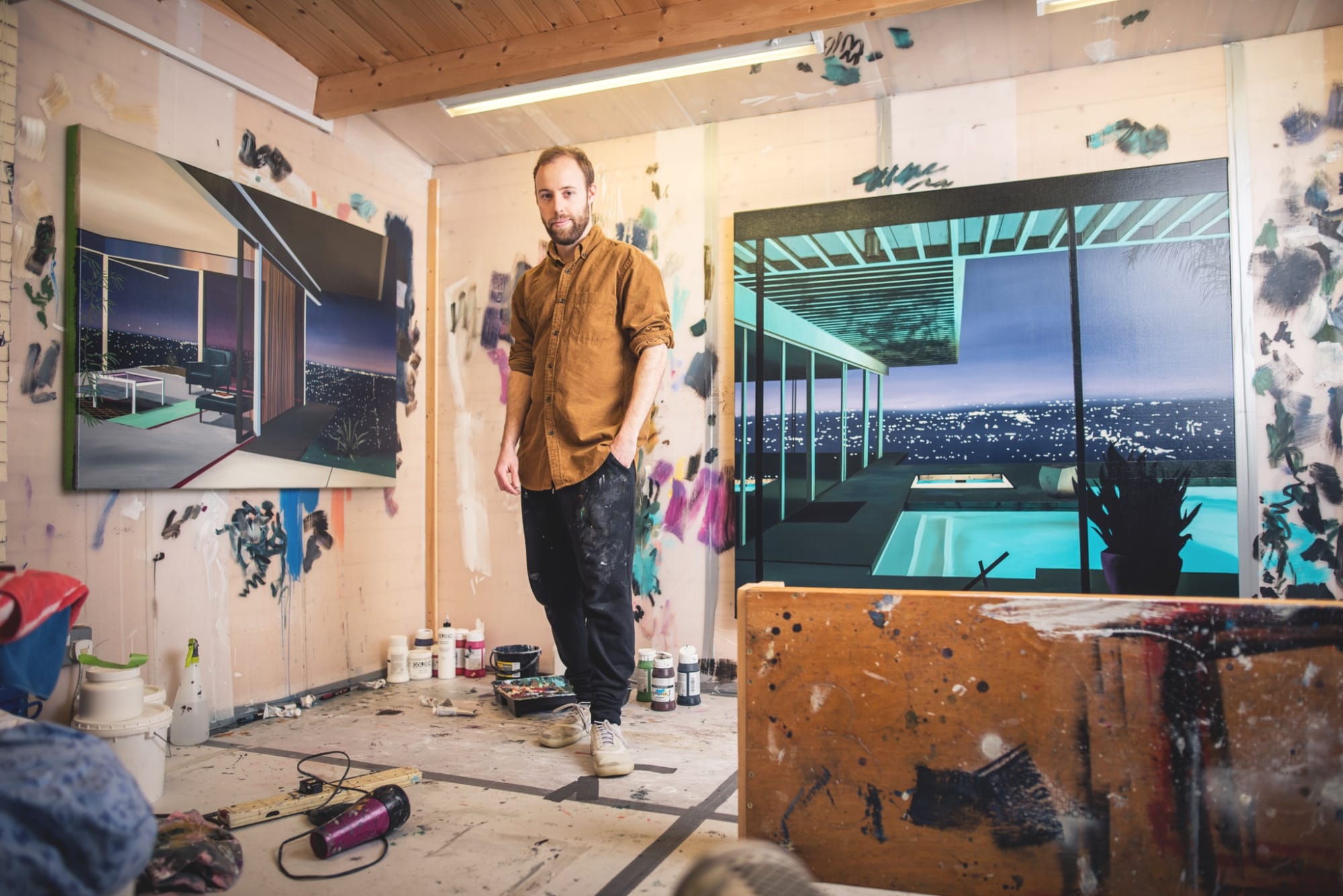 Laurence Jones, Studio Shot