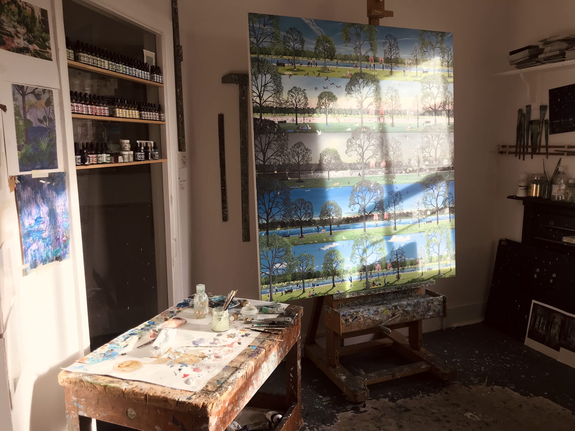 Emma Haworth in her studio