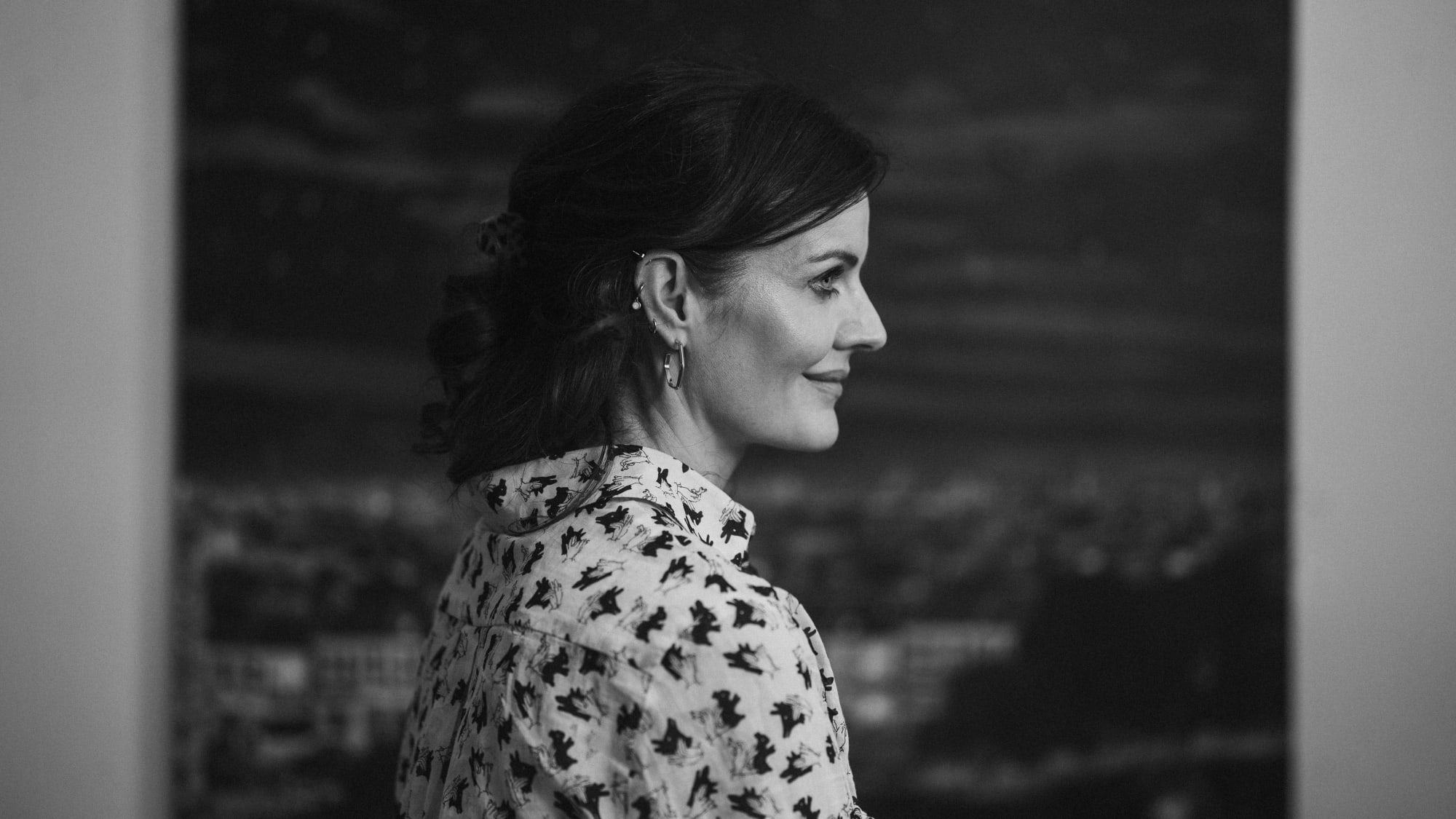 Emma Haworth in her studio