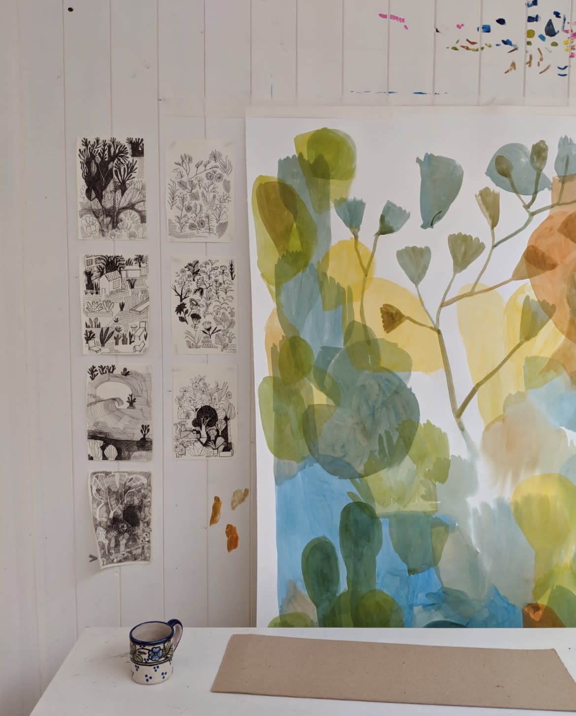 Ashley Amery, Studio