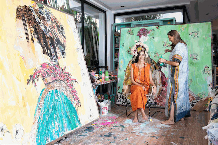 Mersuka Dopazo, Studio shot